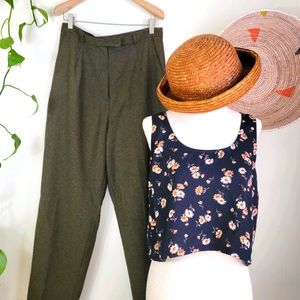 Vintage high-waisted 90s pants